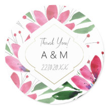 Arte Floral Russo Rosa Lotus Watercolor