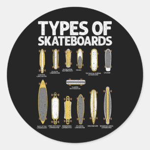 Adesivo Redondo Arte Legal de Skate para Homens e Mulheres Skate