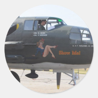 Adesivo Redondo arte nasal 'mostrar-me'