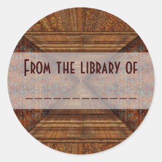 Adesivo Redondo Arte Ouro Topaz Egípcia