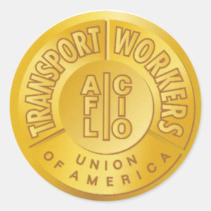 Adesivo Redondo Artigos correntes do LOGOTIPO de TWU