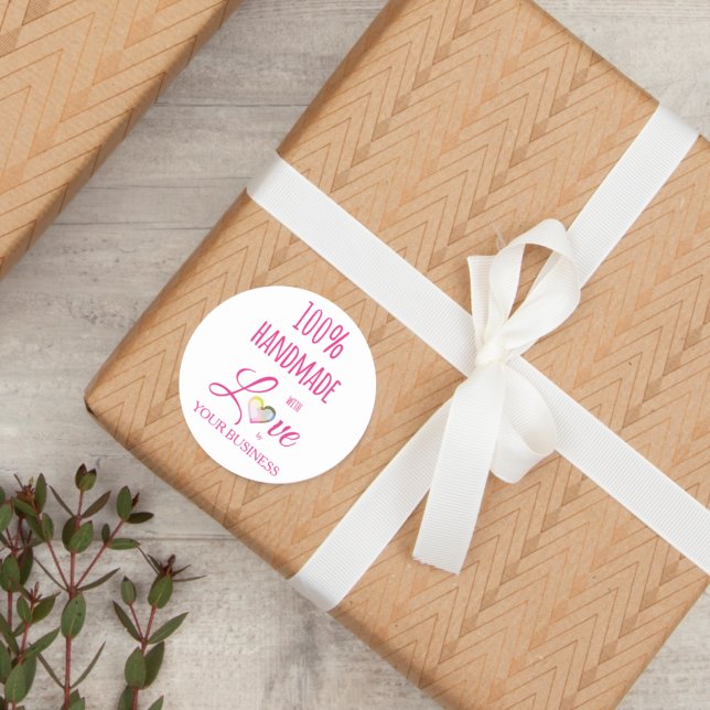 Adesivo Redondo Artigos de Artesanato de cotação de 100% feitos à  (Criador carregado)