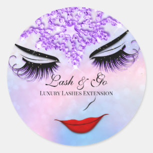 Adesivo Redondo Artista Makeup Lash Extension Beleza Compra Diamon
