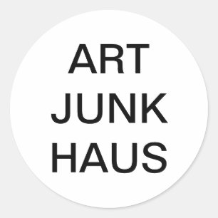 Adesivo Redondo ARTJUNKHAUS Jeff Hankamer Artjunkhaus Slash-Art