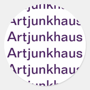 Adesivo Redondo Artjunkhaus Splash-Art Jeff Hankamer Artjunkhaus