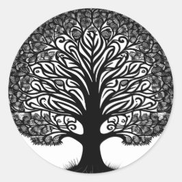 Adesivo Redondo Árvore da Vida