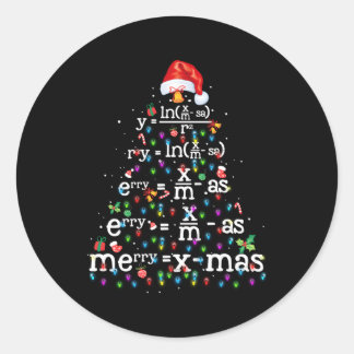 Adesivo Redondo Árvore de Matemática