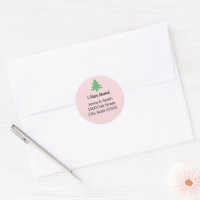Árvore de Natal Verde Rosa Quimérica Que Movi