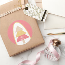 Árvore Rosa Feriada Fresca