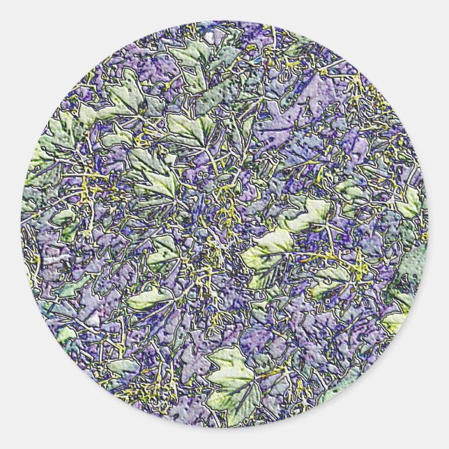 ADESIVO REDONDO ÁRVORES (Frente)