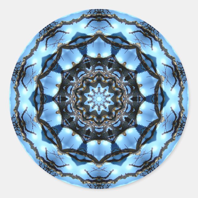 ADESIVO REDONDO ÁRVORES (Frente)