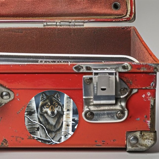 Adesivo Redondo Árvores Poplares Alfa Timber (Criador carregado)