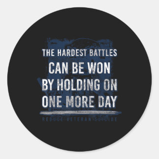 Adesivo Redondo As Batalhas Mais Difíceis Podem Ser Ganhadas Se Se