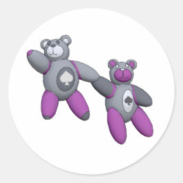 Adesivo Redondo Ás de Espadas