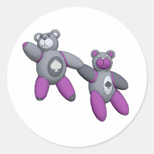 Adesivo Redondo Ás de Espadas