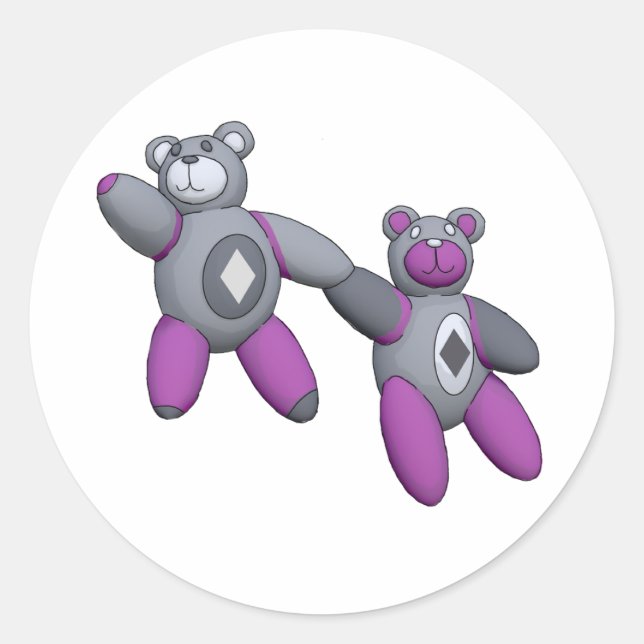 Adesivo Redondo ás de ouros (Frente)