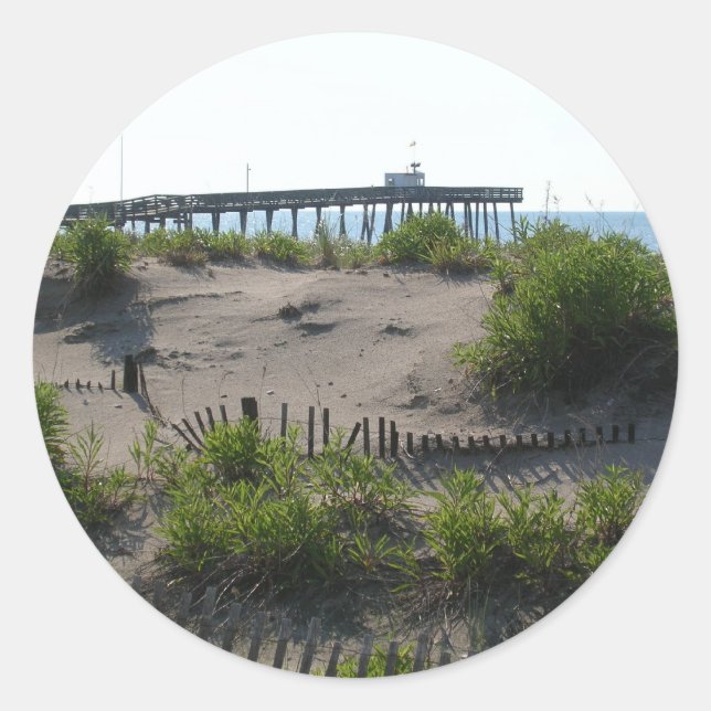 Adesivo Redondo As Dunas (Frente)