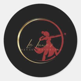 Adesivo Redondo As filhas salvas de La Luna