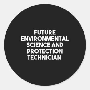 Adesivo Redondo As Futuras Ciências Ambientais E