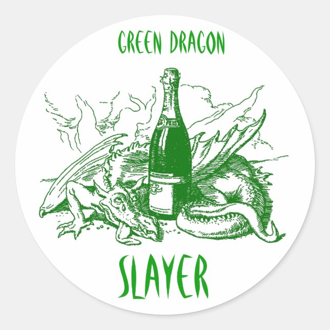 ADESIVO REDONDO AS LÁGRIMAS DO DRAGÃO... (Frente)