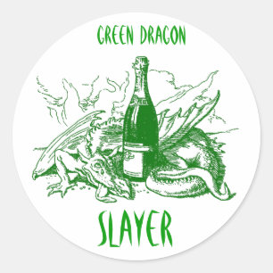 ADESIVO REDONDO AS LÁGRIMAS DO DRAGÃO...