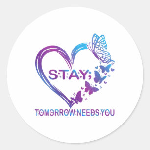 Adesivo Redondo As Mulheres Ficam Amanhã Precisam Da Sua Prevenção