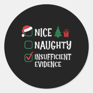 Adesivo Redondo As mulheres são boas e más evidências, Christma.