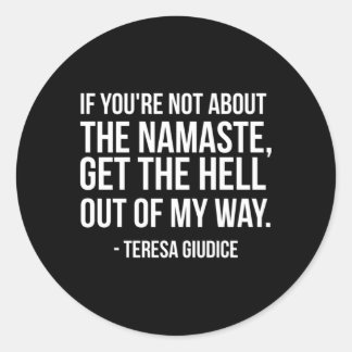 Adesivo Redondo As Verdadeiras Mulheres De Nova Jersey Teresa Giud