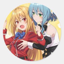 Adesivo Redondo As vexações de uma princesa vampira fechada |