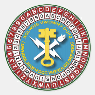 Adesivo Redondo ASA INSCOM 2s