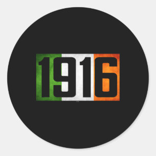 Adesivo Redondo Ascensão Da Irlanda De 1916, Rebelião Irlandesa Fl