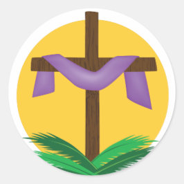 Adesivo Redondo Ascensão Sun Draps Cross