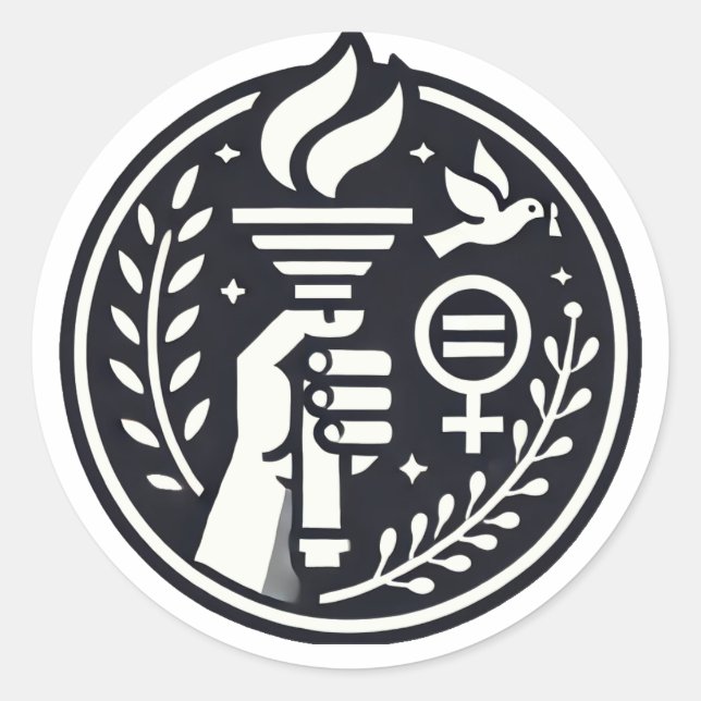 Adesivo Redondo Ascensão Unity (Frente)