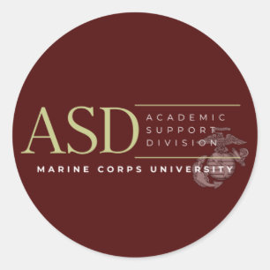 ADESIVO REDONDO ASD STICKER