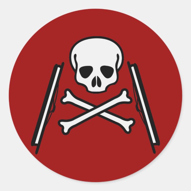 Adesivo Redondo Assderball Stickers (Frente)