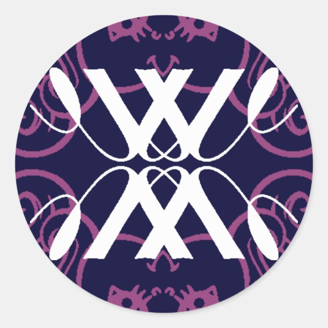 Adesivo Redondo Assistente mestre (Frente)