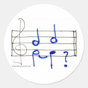 Adesivo Redondo Assunto por terminar