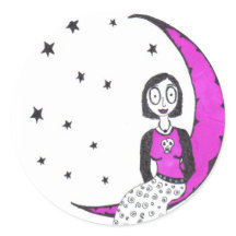 Assustador sobre a lua