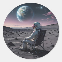 Adesivo Redondo Astro Leisure