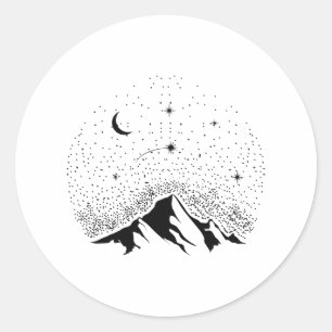 Adesivo Redondo Astronomia Adulta Astronoma Espacial Astronômica 