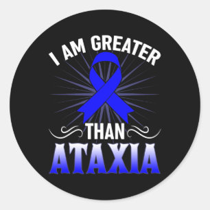 Adesivo Redondo Ataxia Sinal neurológico Hemiataxia Azul