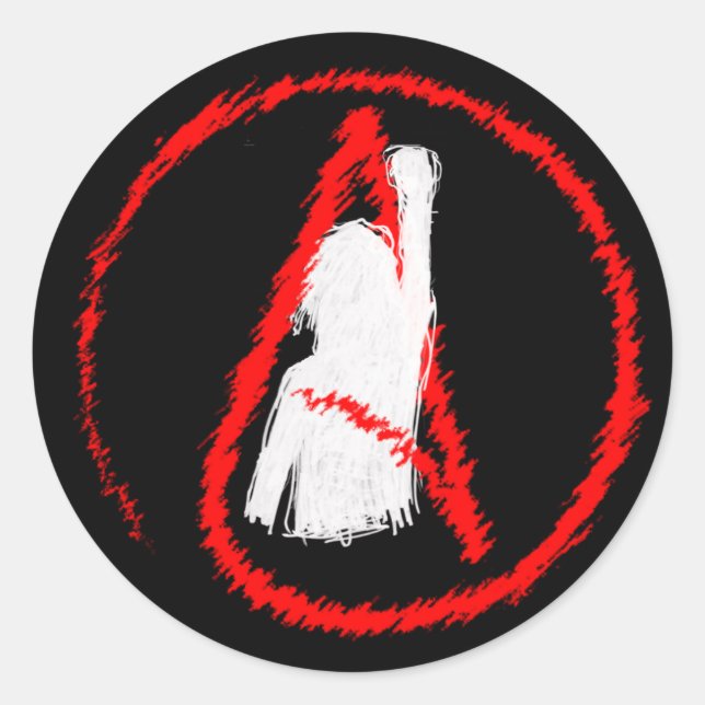 Adesivo Redondo Ateístas Unem (Frente)