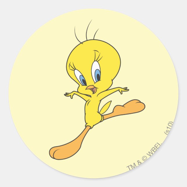 Adesivo Redondo Aterrissagem TWEETY™ (Frente)