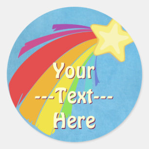 Adesivo Redondo Atirar em Autocolantes