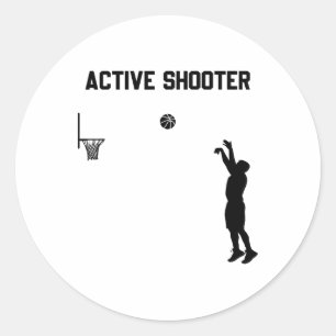 Adesivo Redondo Ativa Shooter Sketll Aproxima Homens Mulheres 1