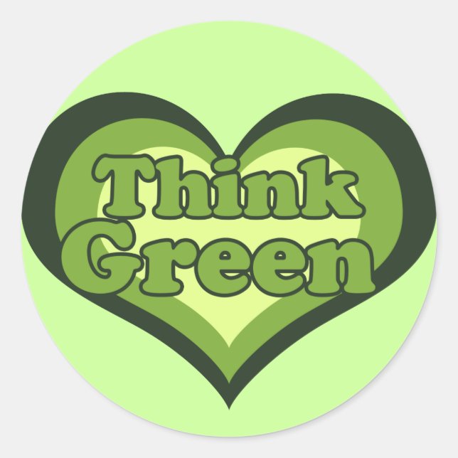 Adesivo Redondo ativista do dia da Terra (Frente)