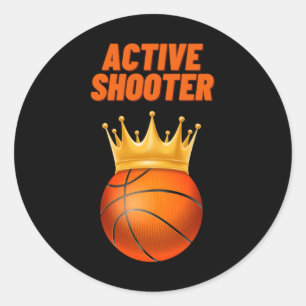 Adesivo Redondo Ativo Shooter Basball 7