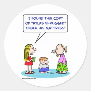 Adesivo Redondo atlas enfiou qualquer pista debaixo do colchão