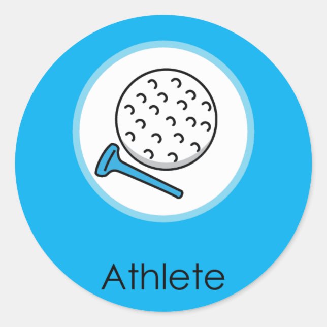 Adesivo Redondo Atleta Doljabi Doljanchi Dol aniversário coreano (Frente)