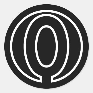 Adesivo Redondo Atletas Forma do círculo Número 0